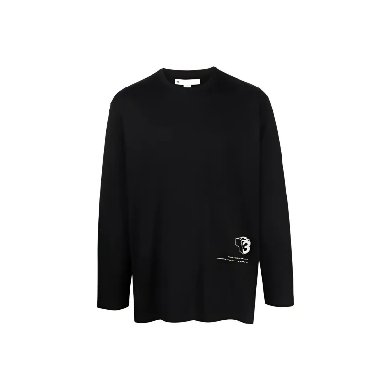 Y 3 T Shirts Men Black-0