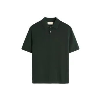 ZARA Polo Shirt Men's Dark Green