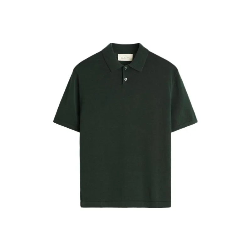 ZARA Polo Shirt Men's Dark Green-0