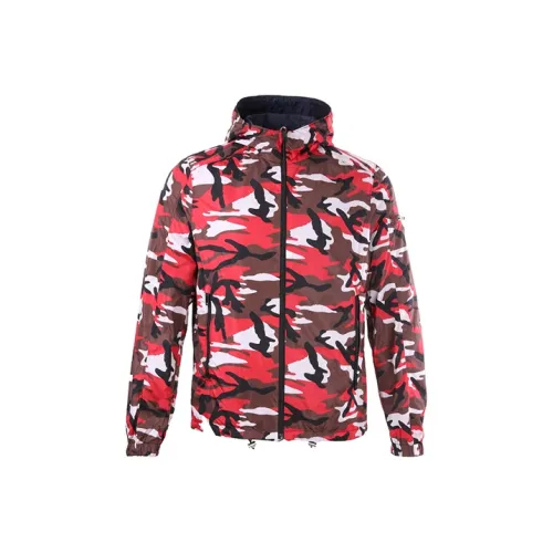 PRADA Jackets Men Red