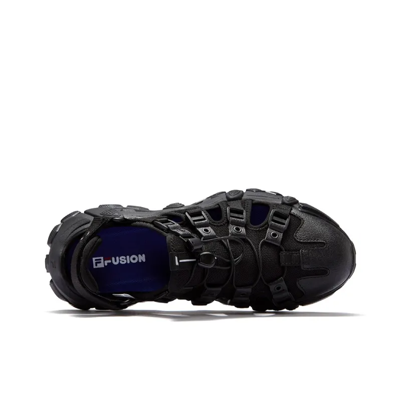FILA FUSION EXOCET SANDAL Mountains Sandal River Trekking Shoes Men's Black Lunar Rock Gray-1
