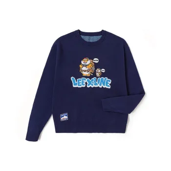 Lee Sweaters Unisex Marine Blue