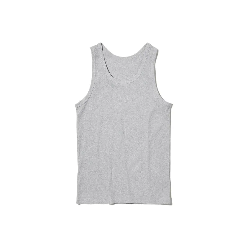 UNIQLO Tank Tops Unisex Gray-0