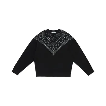 Marcelo Burlon Bandana Printed Knitted Jumper