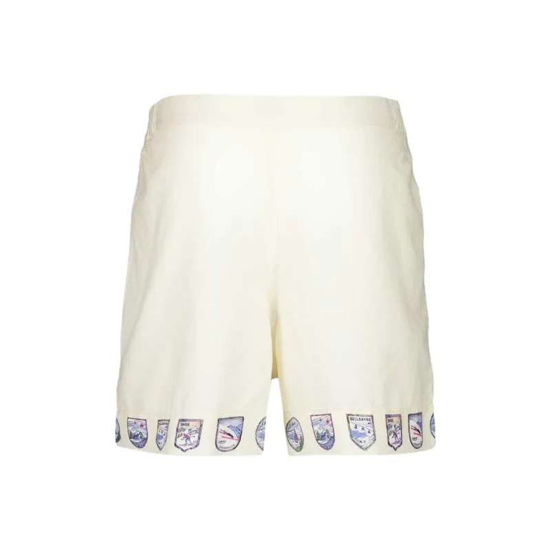BODE Casual Shorts Men White-1