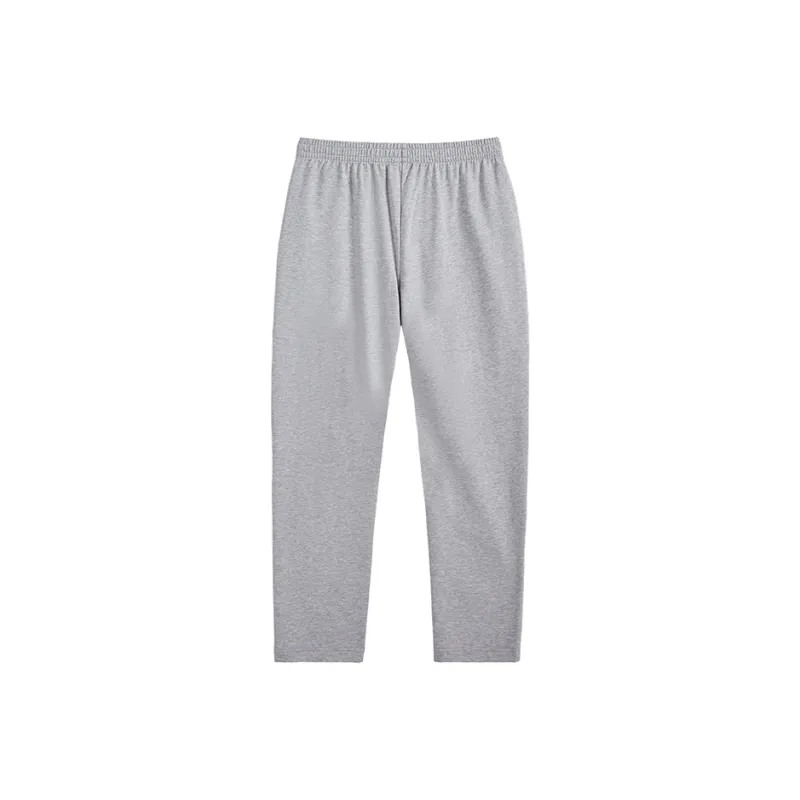 LiNing Knitted Sweatpants Unisex Heather Gray-1
