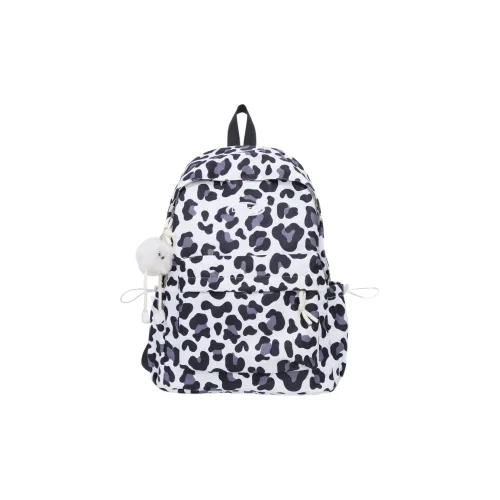 Single Warehouse Nylon Backpack Large Size Women's Blue/Green/Black