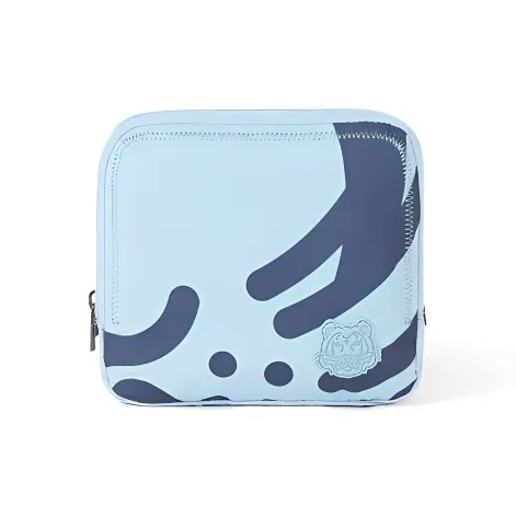 KENZO Nylon Fabric Backpack Unisex Glacier Blue-3