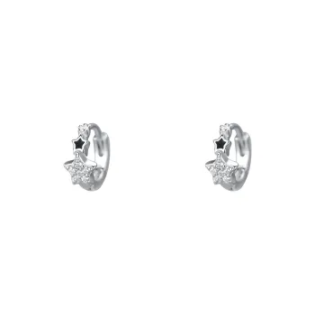QUIET LOVE Sterling Silver Earrings Women's