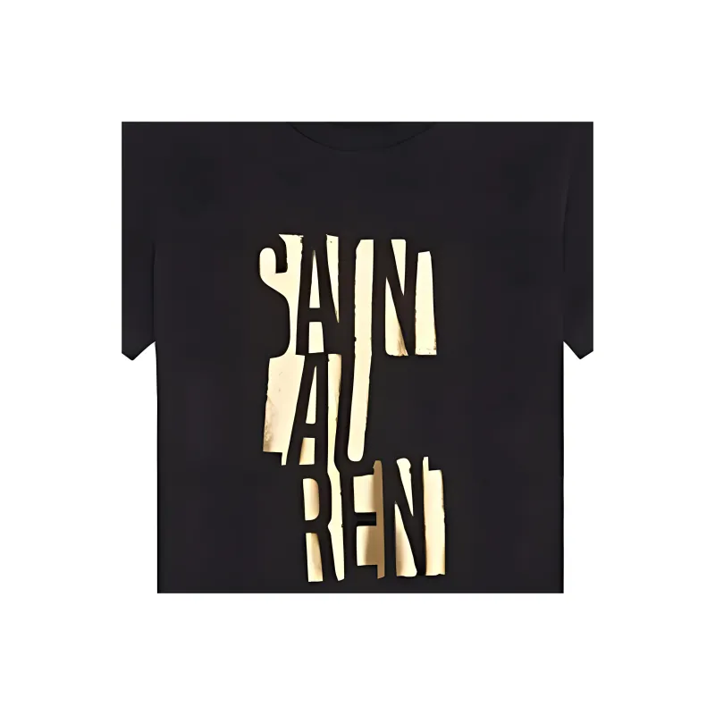 SAINT LAURENT T Shirt Men's Black-4