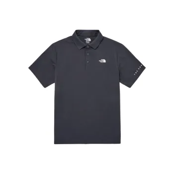 THE NORTH FACE STINSON S/S POLO T Shirt Unisex Dark Gray