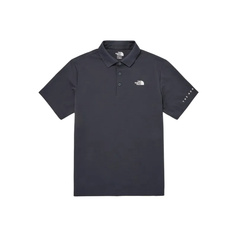 THE NORTH FACE STINSON S/S POLO T Shirt Unisex Dark Gray-0