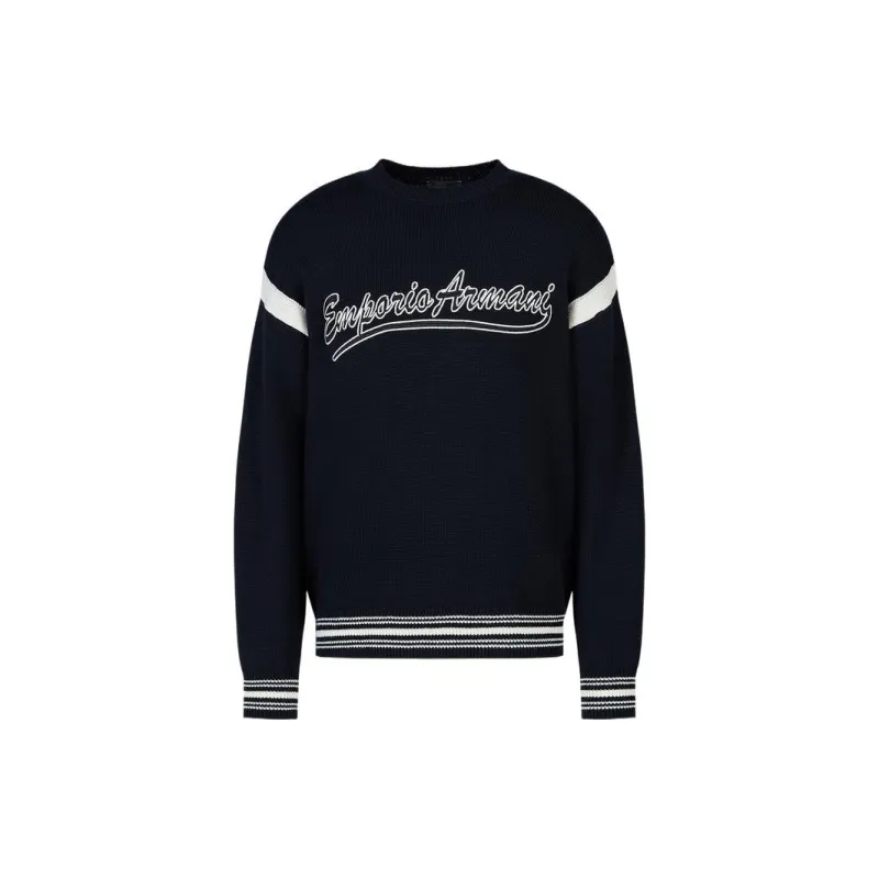 EMPORIO ARMANI Sweaters Men Marine Blue-0