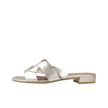 GEOX New Eraklia Slip Resistant Slide Slippers Women's Gold