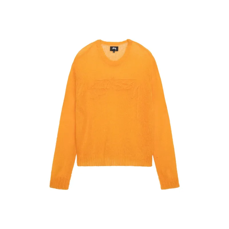 Stussy Loose Knit Logo Sweater-9