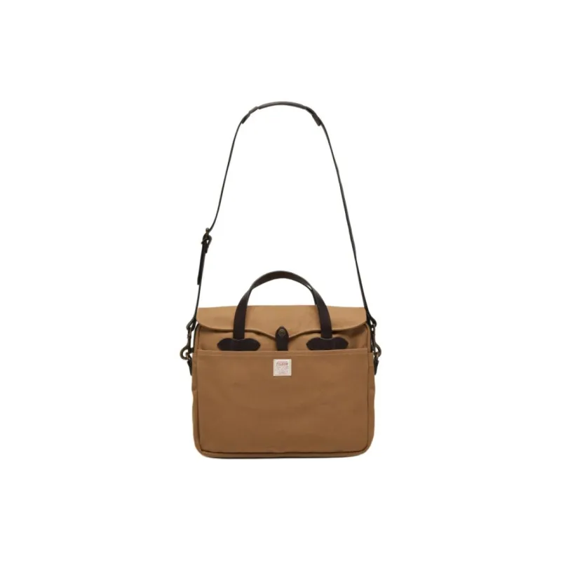 Filson Cotton Briefcase Men's Tan-2