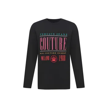 VERSACE JEANS COUTURE FW21 T Shirt Men's Black