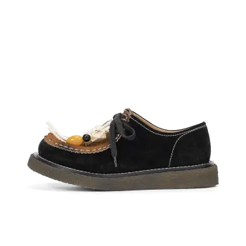CROOKED CARD Cushioning, Slip Resistant, And Abrasion Resistant Low Top Casual Shoes Women's Black