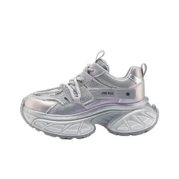 FIVE PLUS Anti Slip Wear Resistant Low Top Chunky Sneakers Women's
