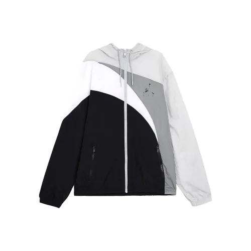 JORDAN Jumpman Jackets Men Black Gray Color