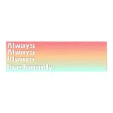 Size 23-Happiness Gradient[Cooling Sensation Quick Dry Sports Towel]