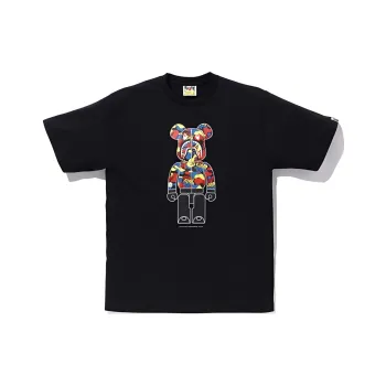 A BATHING APE X Medicom Toy Camo Bear Tee