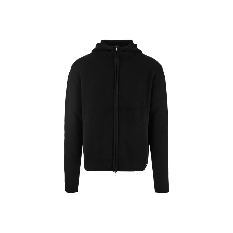 Ferragamo Zip-fastening Cashmere Hoodie-0