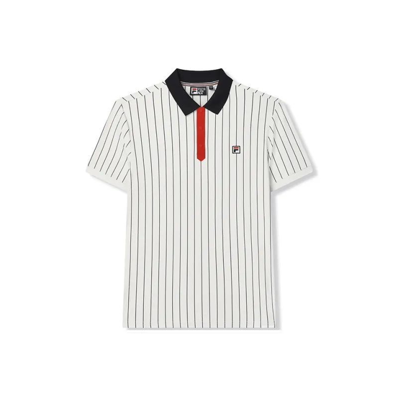 FILA Polo Shirts Men Cloud White-0