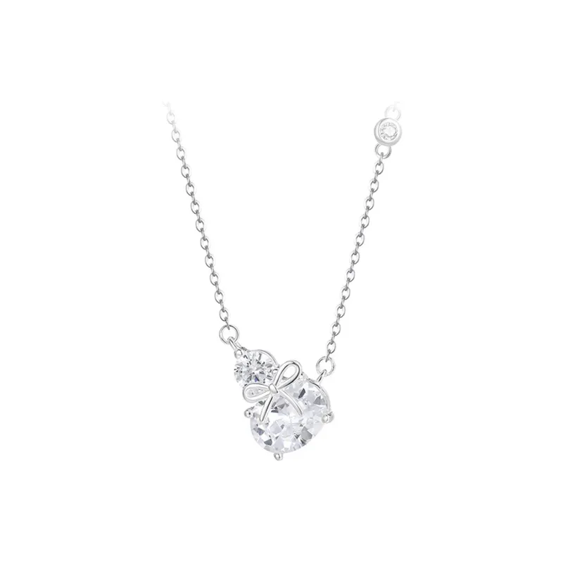 Good Quality Necklace S999 Fine Silver Women's-0