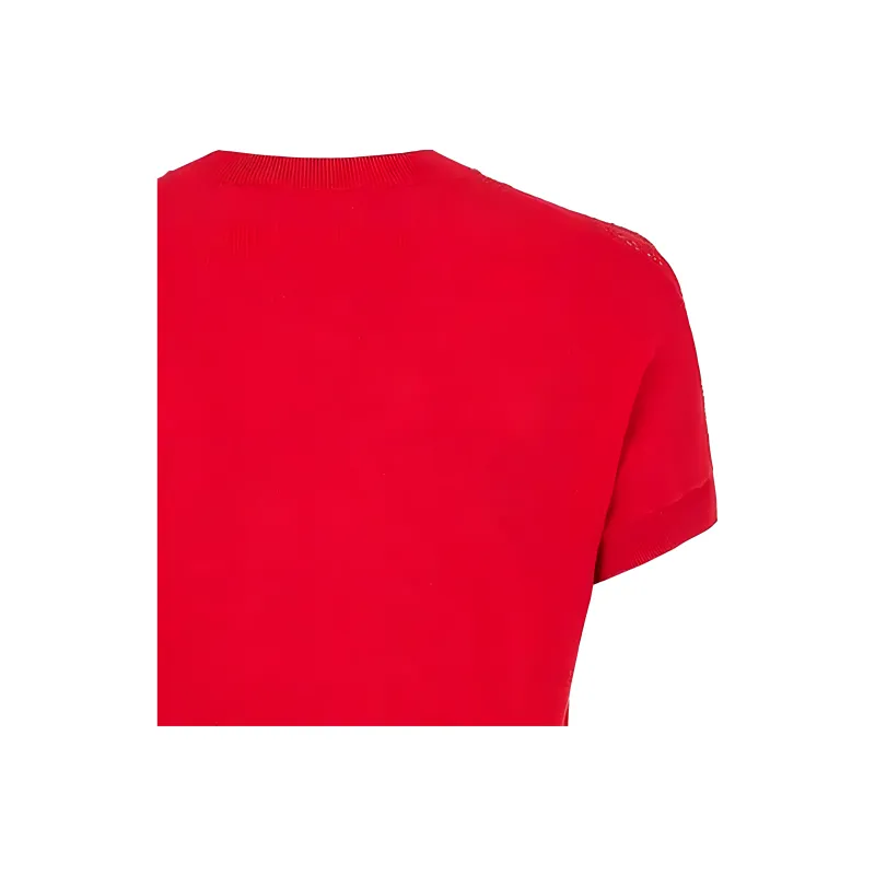 FENDI T Shirts Men Red-3