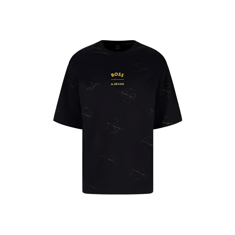 HUGO BOSS T Shirts Men Black-0