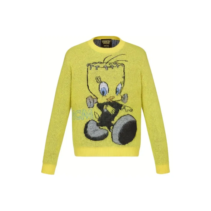 MCM Sweaters Men Yellow-0