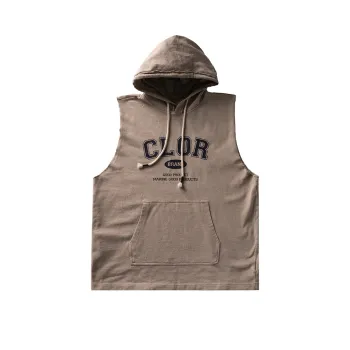 CLOR Tank Tops Unisex Khaki