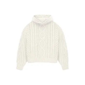 Fear Of God Essentials Cable Knit Hoodie