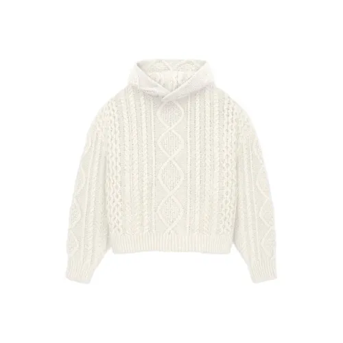 Fear Of God Essentials Cable Knit Hoodie