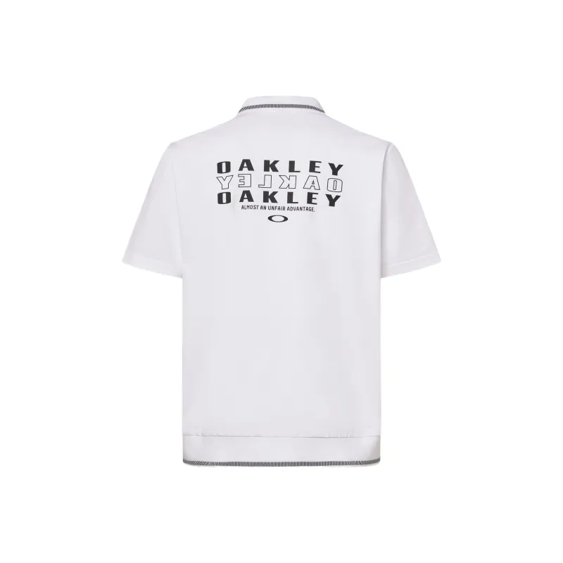 Oakley O SyncPackAbstractHemPolo Polo Shirt Men's White-1