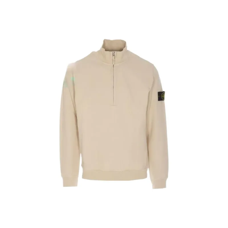 STONE ISLAND Polo Shirt Unisex Beige-0