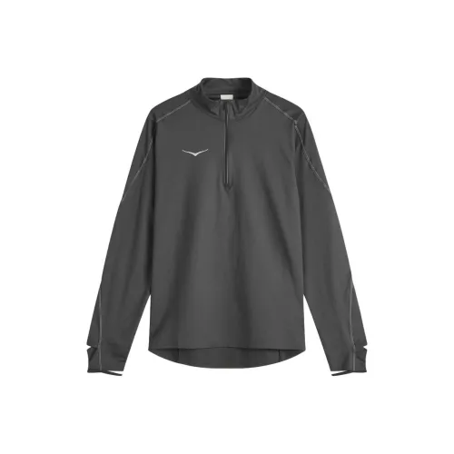 HOKA ONE ONE T Shirt Men's Charcoal Black