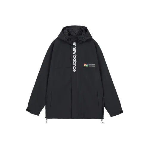 New Balance Jackets Men Black