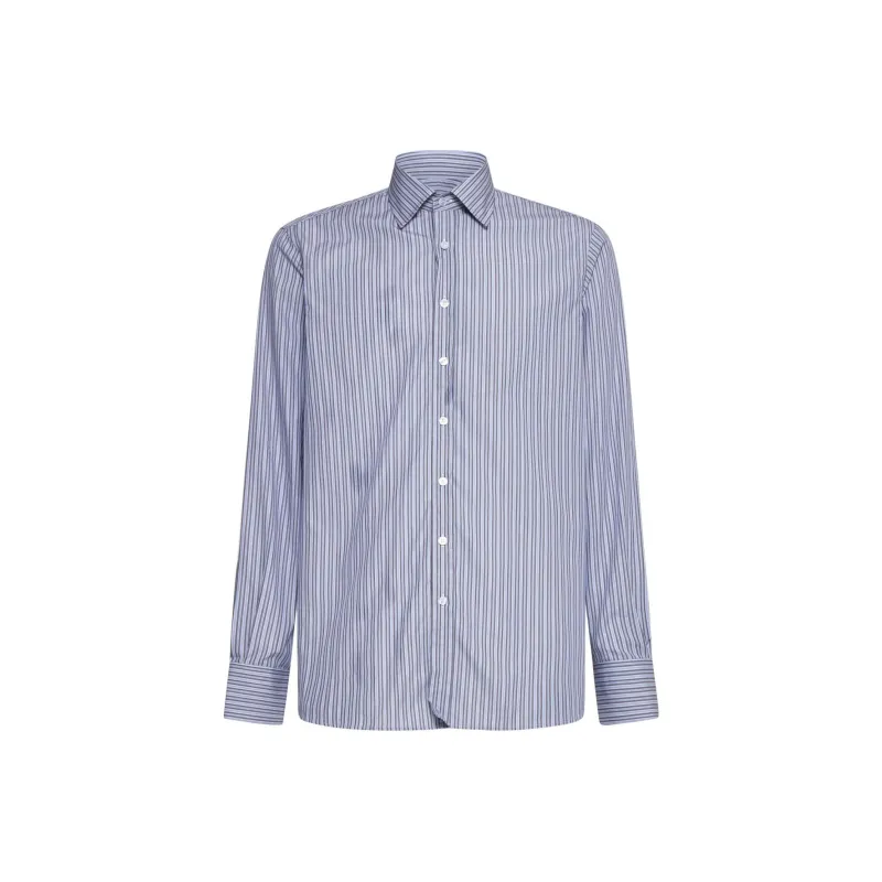 Etro Long Sleeved Striped Shirt-0