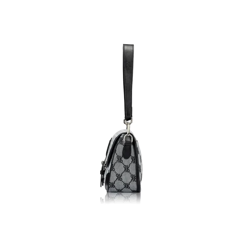 ROBERTA DI CAMERINO Fabric Shoulder Bag Regular Women's Black/Brown-2