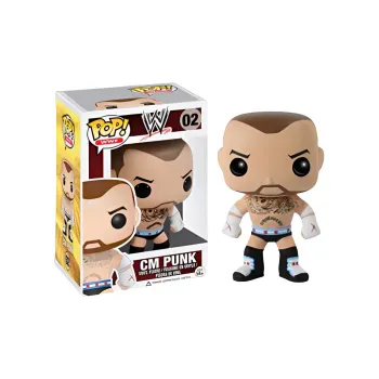 Funko POP! Collection The Vault Wwe Cm Punk Chibi Figures 9.5cm