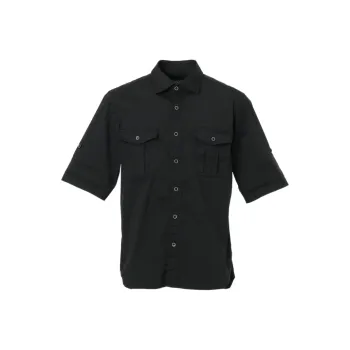 JOSEPH ABBOUD Polo Shirt Unisex Black