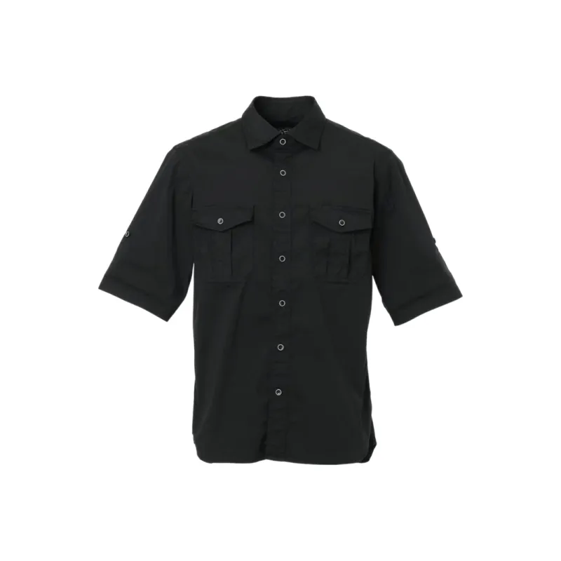 JOSEPH ABBOUD Polo Shirt Unisex Black-0