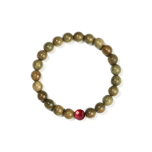 Jinghua Record Green Sandalwood Bracelets Unisex
