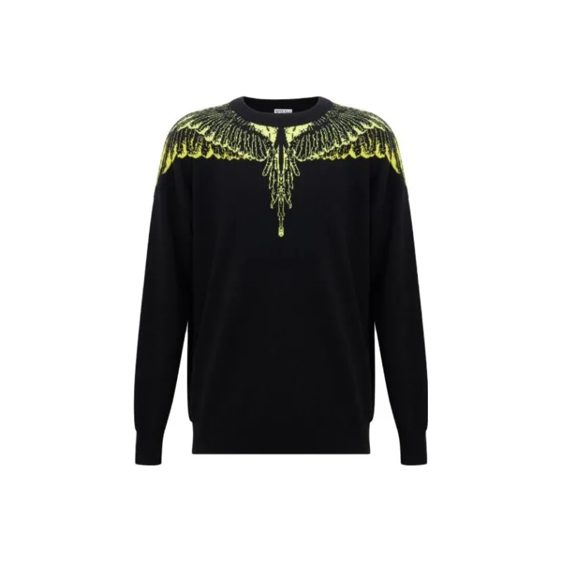 Marcelo Burlon Crewneck Long Sleeved Jumper-0
