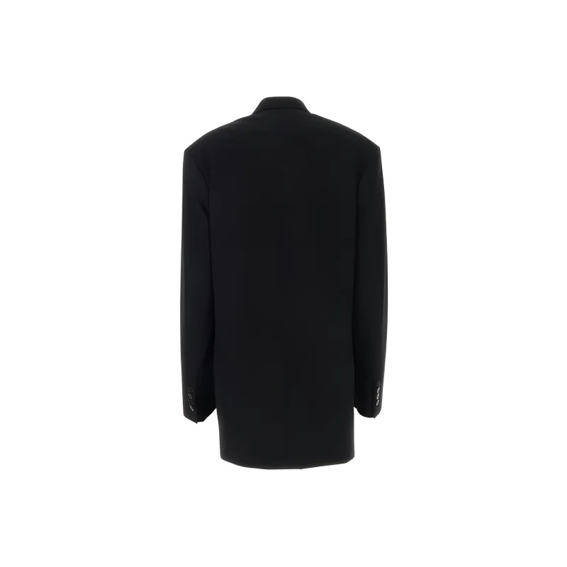 DRIES VAN NOTEN Double Breasted Oversized Blazer-1
