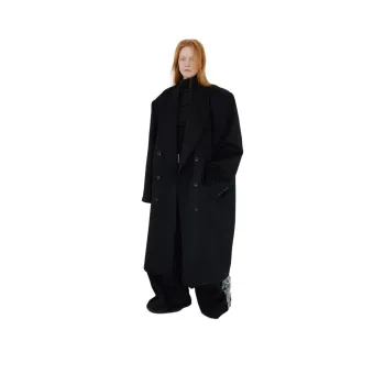CasseSango x ANTERIORLOVED Coat Unisex Black