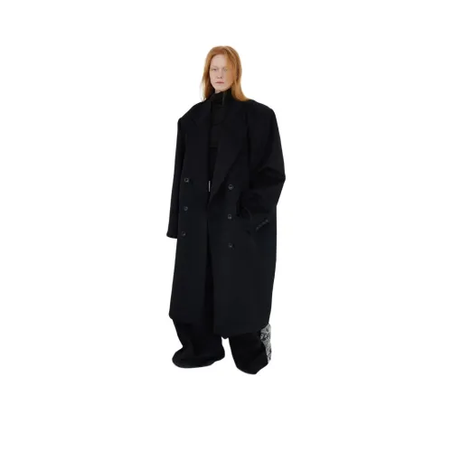 CasseSango x ANTERIORLOVED Coat Unisex Black