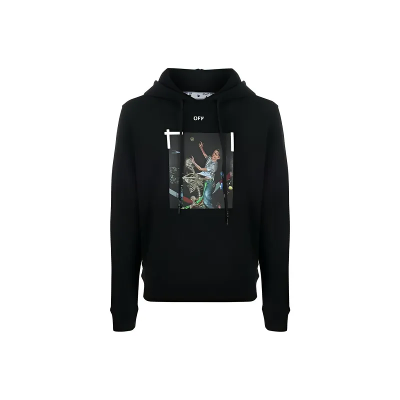 OFF-WHITE Pascal Print Slim Hoodie-0